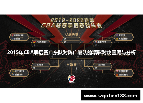 2015年CBA季后赛广东队对阵广厦队的精彩对决回顾与分析